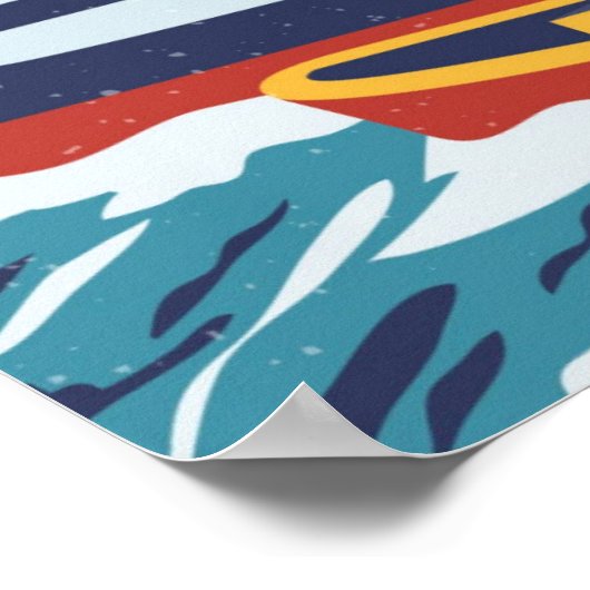 Vintag Paris Poster (Ecke)