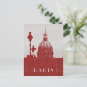 Vintag Paris Postkarte (Stehend Vorderseite)