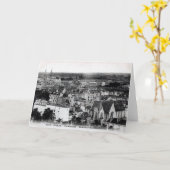 Vintag Paris Quartier Sainte Clotilde Card Karte (Gelbe Blume)