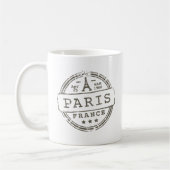 Vintag Paris, Retro Paris Frankreich Reisen Ästhet Kaffeetasse (Links)