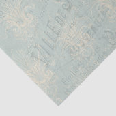 Vintag Paris Seidenpapier (Ausschnitt)