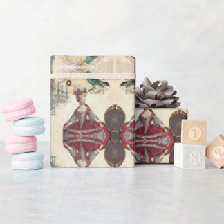 Vintag Paris Tee Party Geburtstag Marie Antoinette Geschenkpapier