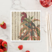 Vintag Parrot Tropical Serviette (Beispiel)