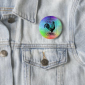 Vintag Pastel Rooster Button (Beispiel)