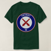 Vintag Patriot Indiana T-Shirt (Design vorne)