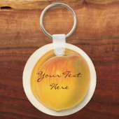 Vintag Peach Schlüsselanhänger (Vorderseite)