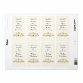 Vintag Peacocks Monogram Imitate Gold Ivory BG (Vorne)