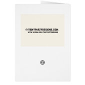Vintag Peacocks Monogram Ivory BG (Hinten)