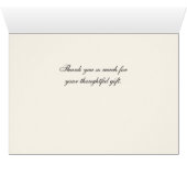 Vintag Peacocks Monogram Ivory BG (Innenansicht Horizontal (Unten))