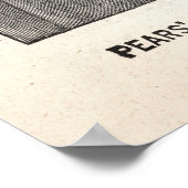 Vintag Pear's Soap Ad aus 1888 Poster (Ecke)