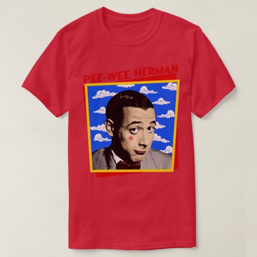 Vintag Peewee Herman T-Shirt (Design vorne)