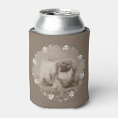 Vintag Pekingese Dosenkühler (Kanne Vorderseite)