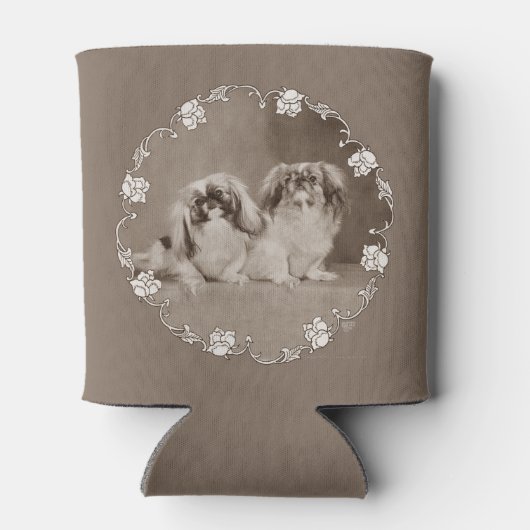 Vintag Pekingese Dosenkühler (Rückseite)