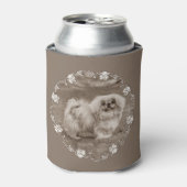 Vintag Pekingese Dosenkühler (Kanne Vorderseite)