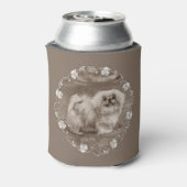 Vintag Pekingese Dosenkühler (Kanne Rückseite)