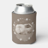 Vintag Pekingese Dosenkühler (Kanne Vorderseite)
