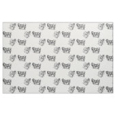 Vintag Pekingese Sketch Stoff (Fat Quarter (45,7 x 55,9 cm))