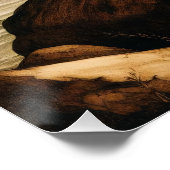 Vintag Pelican Decoupage Poster (Ecke)