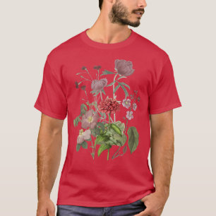 Vintag Peña Rose Garden Blume Pflanze Piazza della T-Shirt