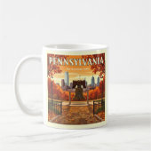 Vintag Pennsylvania Kaffeetasse (Links)