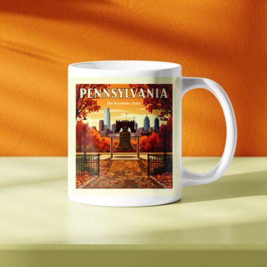 Vintag Pennsylvania Kaffeetasse
