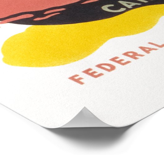 Vintag Pennsylvania Poster (Ecke)