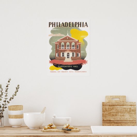 Vintag Pennsylvania Poster (Küche)