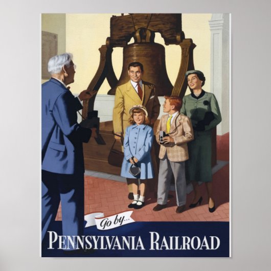 Vintag Pennsylvania Poster (Vorne)