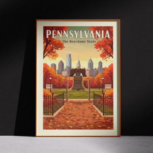 Vintag Pennsylvania Poster