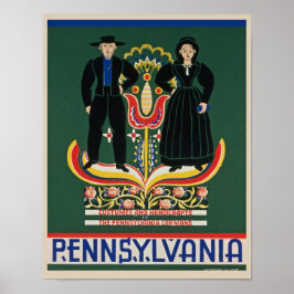 Vintag Pennsylvania Poster