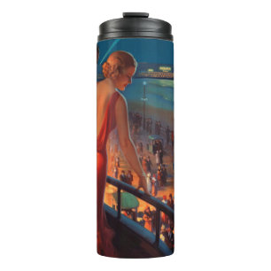 VINTAG PENNSYLVANIA RAILROAD THERMOSBECHER