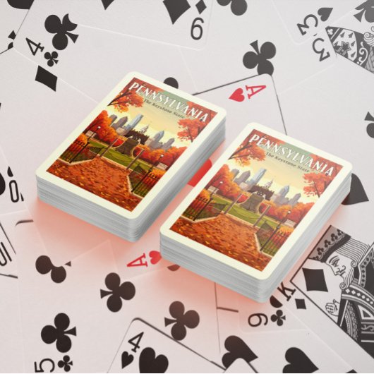 Vintag Pennsylvania Spielkarten