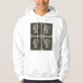 Vintag Penny Black Postage Briefmarke Sweatshirt