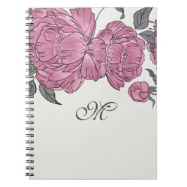 Vintag Peonies Journal Notizblock