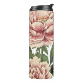 Vintag Peony Thermosbecher (Nach links gedreht)