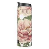 Vintag Peony Thermosbecher (Nach rechts gedreht)