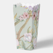 Vintag Peony Wedding Popcorn Geschenkschachtel (Rückseite)