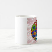Vintag Peter Max Blume Tasse (Mittel)