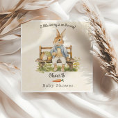 Vintag Peter Rabbit Baby Dusche Serviette