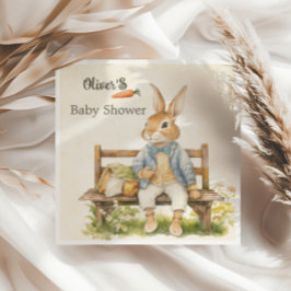 Vintag Peter Rabbit Baby Dusche Serviette
