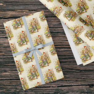 Vintag Peter Rabbit Beatrix Potter Carrot Kids Geschenkpapier