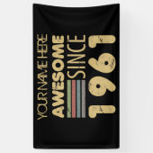 Vintag Phantastisch 1961 60. Geburtstag Banner (Vertikal)