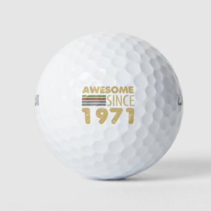 Vintag Phantastisch 1971 50. Geburtstag Golfball