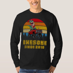 Vintag Phantastisch seit 2010 Rex Monster Truck 12 T-Shirt