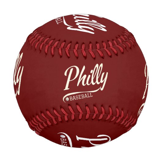 Vintag Philadelphia Baseball Skyline Retro Philly (Vorderseite)