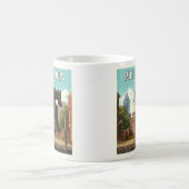 Vintag Philadelphia Pennsylvania Kaffeetasse (Mittel)