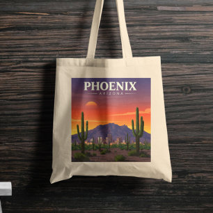 Vintag Phoenix Arizona Tragetasche