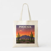 Vintag Phoenix Arizona Tragetasche (Rückseite)