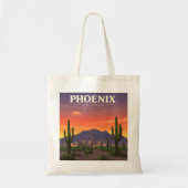Vintag Phoenix Arizona Tragetasche (Vorne)