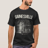 Vintag Phone Booth Gainesville T-Shirt (Vorderseite)